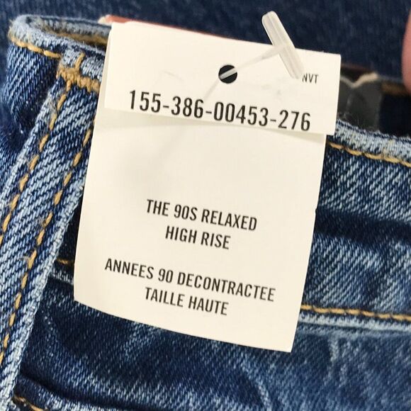 NEW Abercrombie & Fitch The '90s Relaxed High Rise Jeans Women's Plus Size 24S - Picture 10 of 13